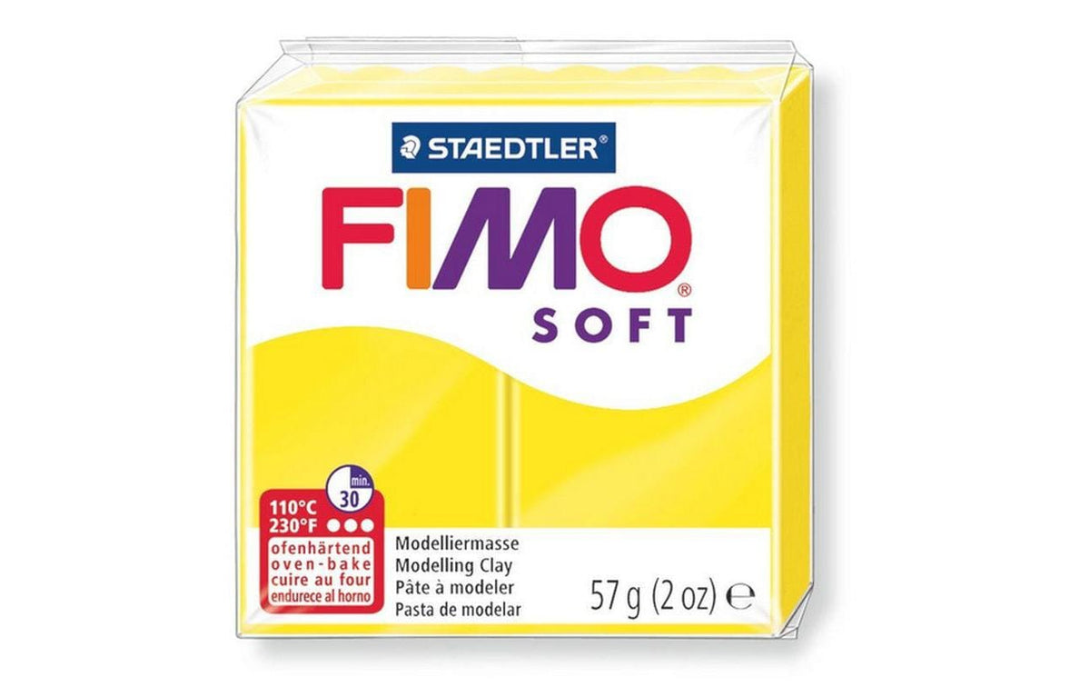 Fimo, Modelliermasse Soft Gelb