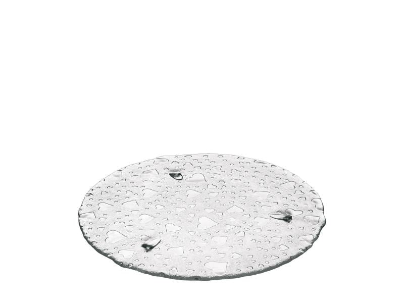 LEONARDO | Tortenplatte Herz | Durchmesser 34cm