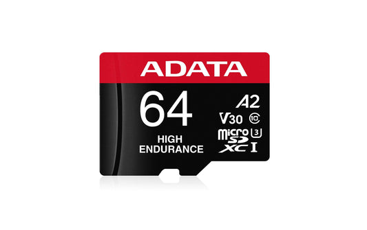 ADATA, microSDXC-Karte High Endurance 64 GB