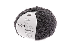 RICO Baby Teddy Aran, dunkelgrau
