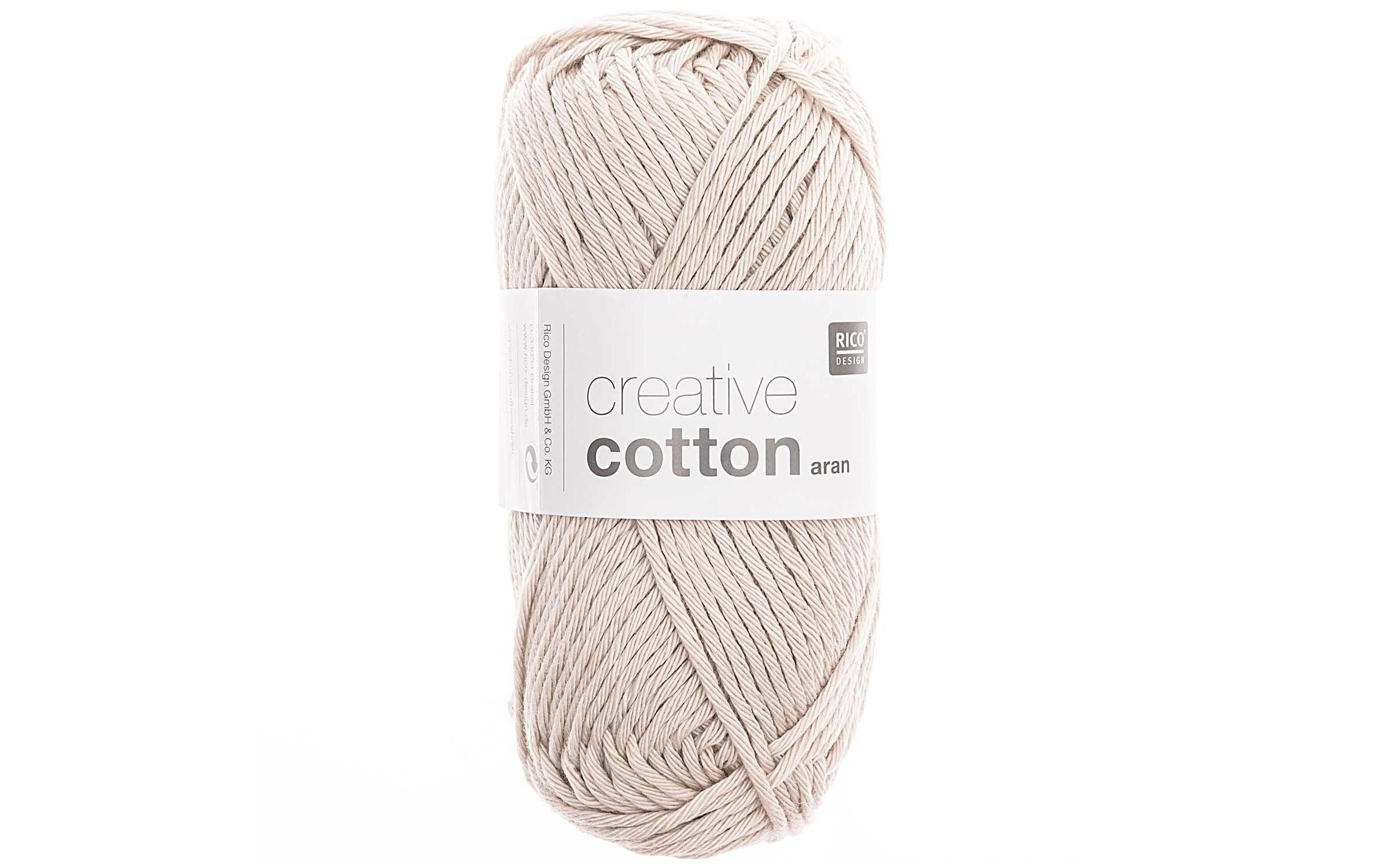 Rico Design, Wolle Cotton Aran 50 g Grau; S