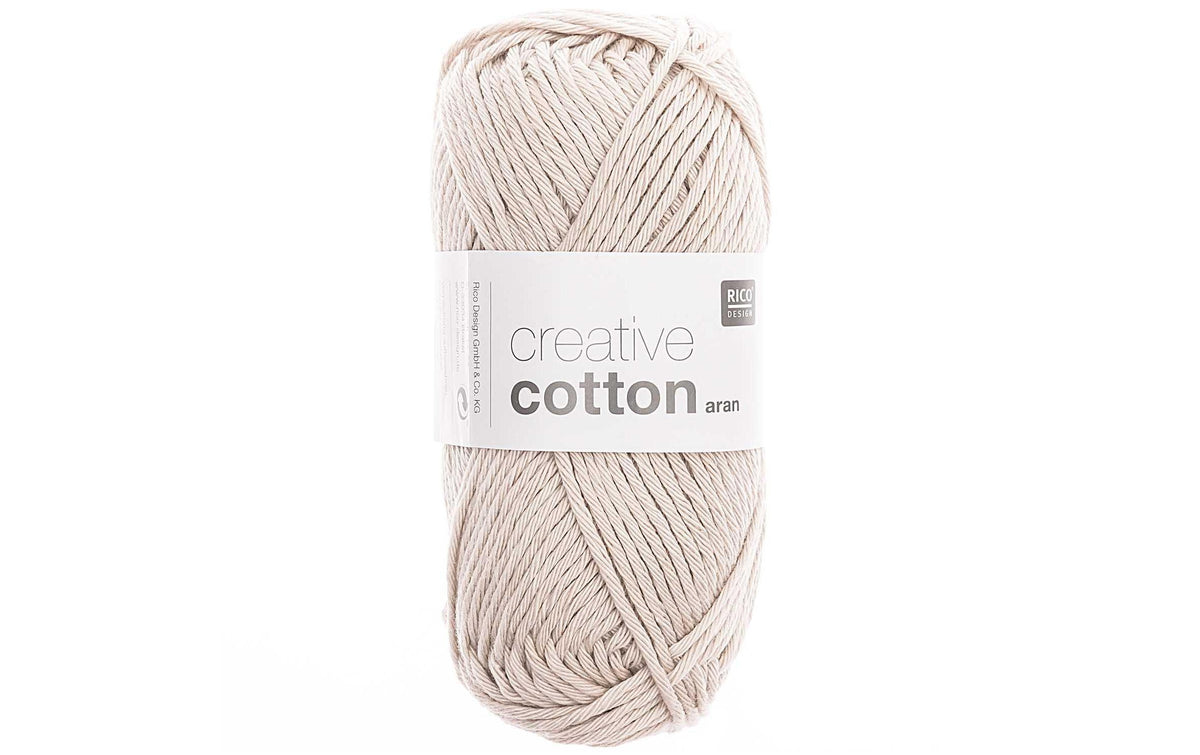 Rico Design, Wolle Cotton Aran 50 g Grau; S