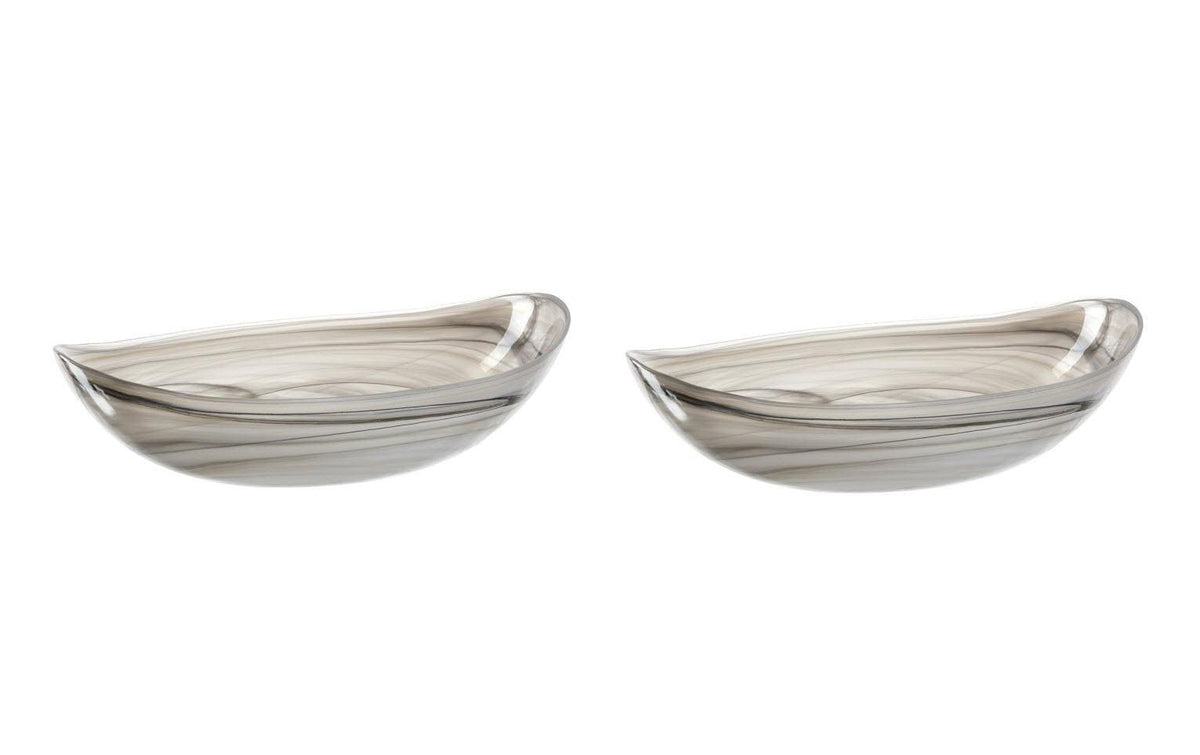 Leonardo Schale Albastro oval 32cm 2er Set