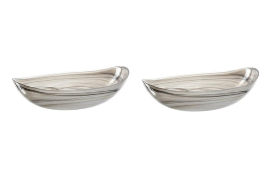Leonardo Schale Albastro oval 32cm 2er Set