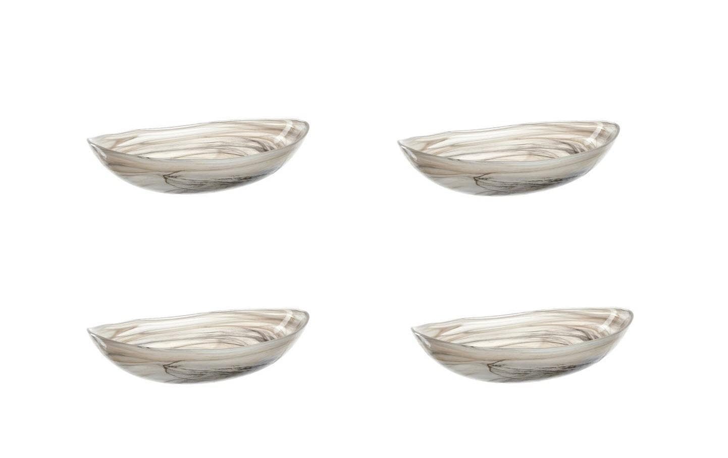 Leonardo Schale Albastro oval 22cm 4er Set