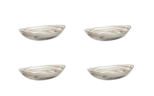Leonardo Schale Albastro oval 22cm 4er Set