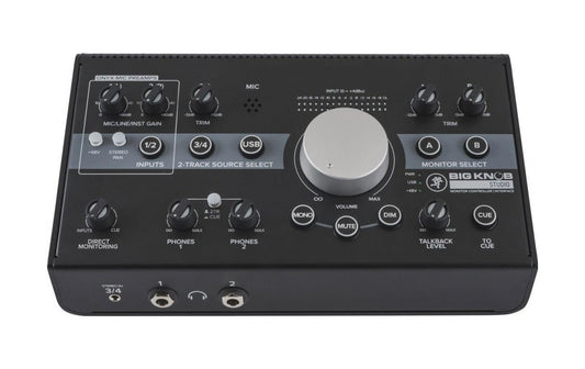 Mackie | Big Knob Studio | Monitor Controller & Interface, 3x2