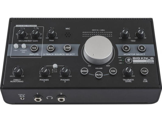 Mackie | Big Knob Studio | Monitor Controller & Interface, 3x2