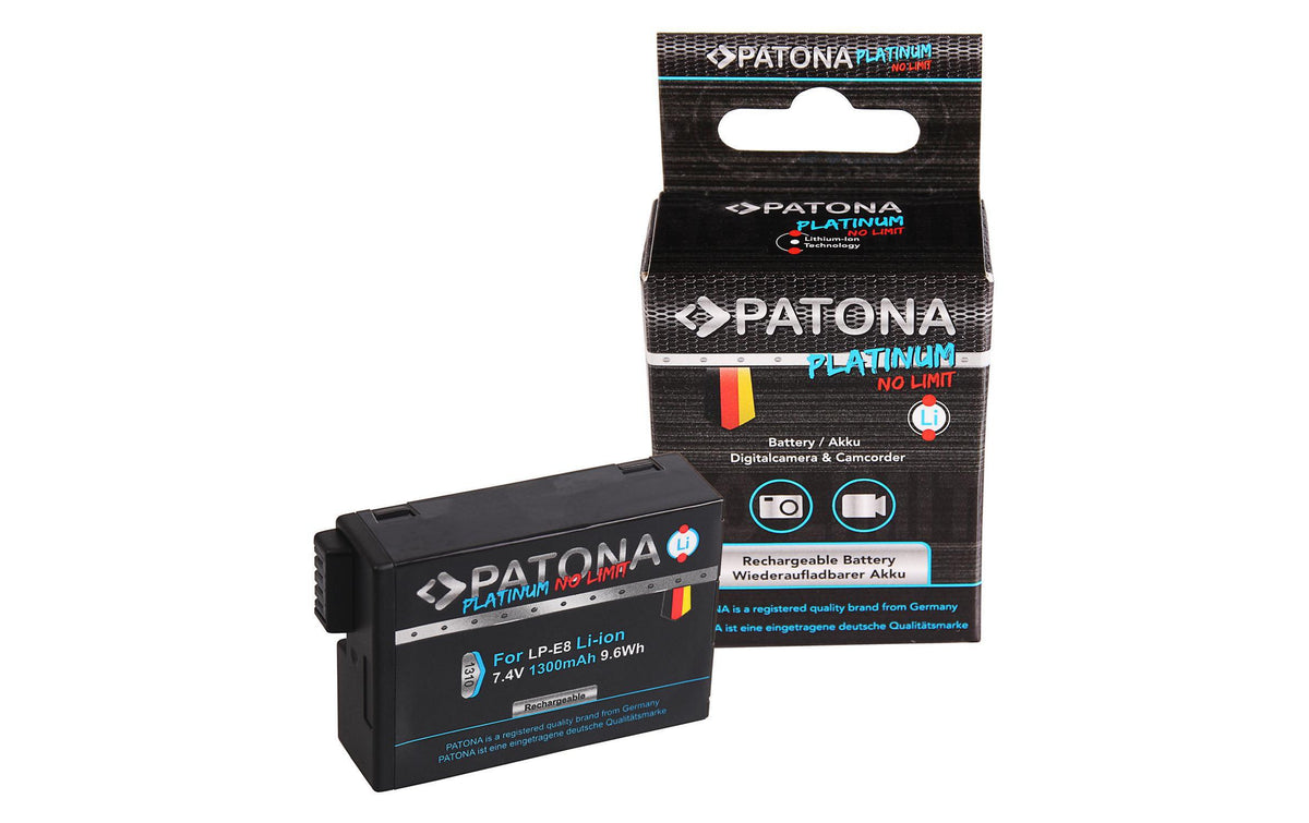 PATONA Platinum Akku Canon LP-E8