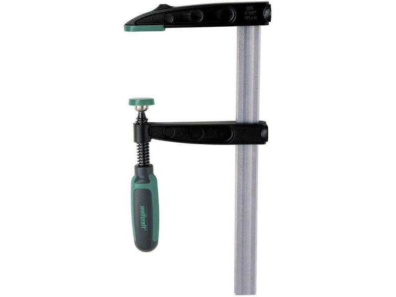 Wolfcraft | SZ 80-450 - Schraubzwinge | 1 Stk., Auslad. 80mm, Spannw. 450mm