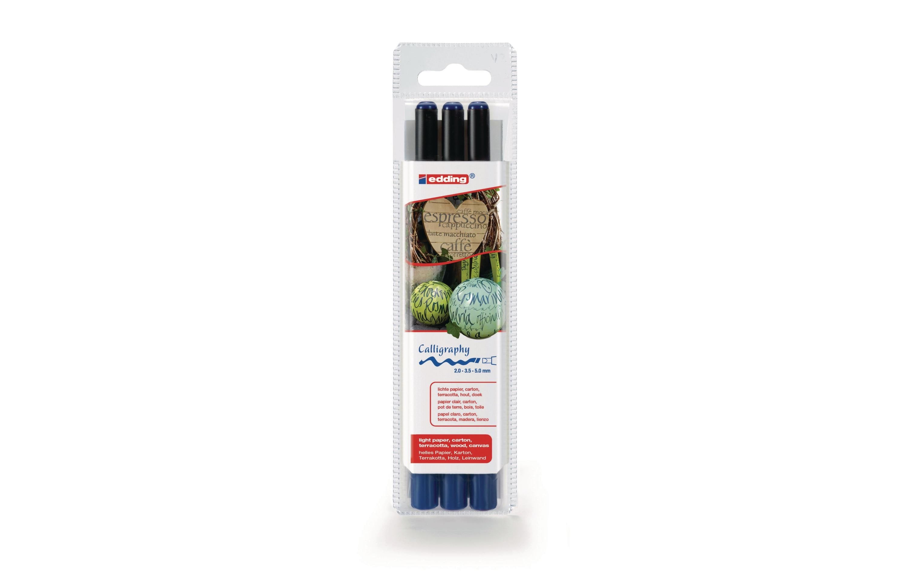 Edding Kalligraphie 1255 E-3 stahlblau