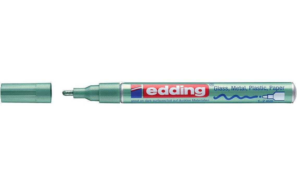 edding, Lackmarker 751 CREA Grün metallic