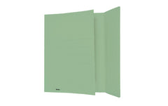 Biella | Einlagemappen A4, 3 Rillen, grün | 240 gm², 31x23/24 cm, 50 Stk.