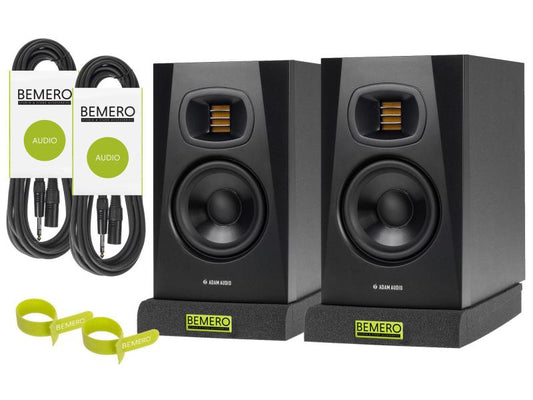 ADAM Audio | T5V Kit 1 | 2x Adam T5V mit Iso Pads und Kabel