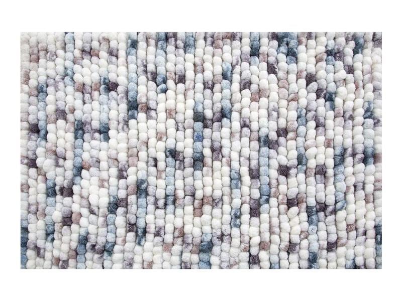 spirella | KITO Badteppich, Ice-Berry | Baumwolle-Polyester, 55x65 cm, waschbar