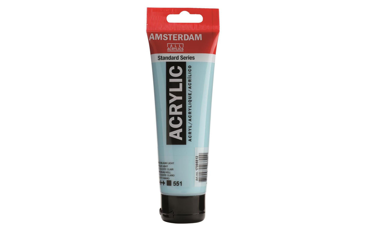 Amsterdam, Acrylfarbe Standard 551 Himmelbl