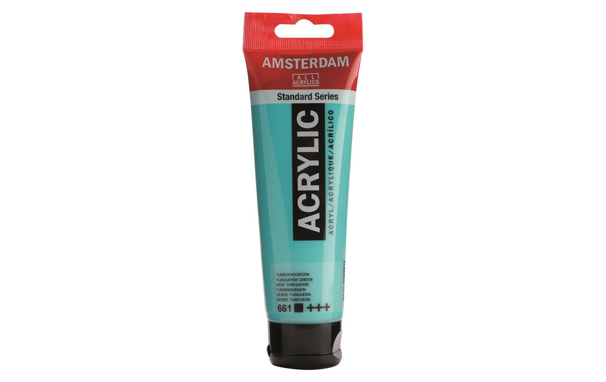 Amsterdam, Acrylfarbe Standard 661 Türkisgr