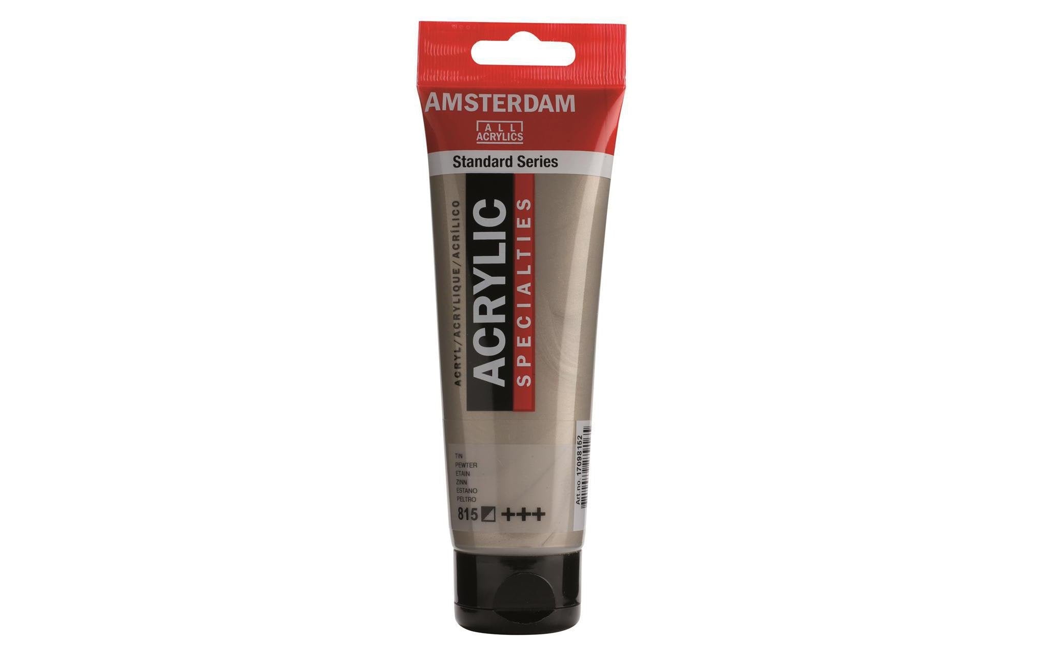 Amsterdam, Acrylfarbe Standard 815 Zinn Hal