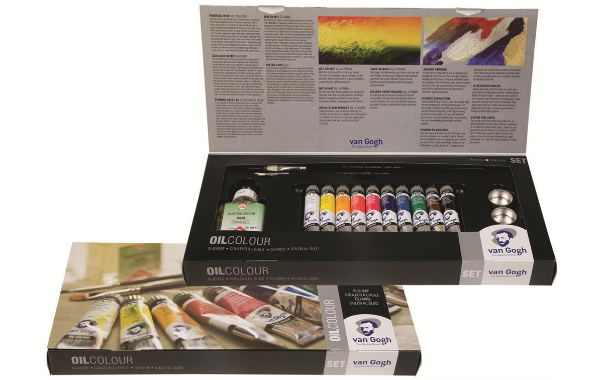 Van Gogh Ölfarbe Kombi-Set