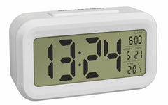 TFA Dostmann, Digitalwecker Lumio Weiss