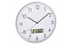 TFA  Wanduhr mit Thermometer