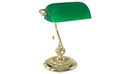 EGLO Leuchten | EGLO BANKER 1 Tischleuchte messing | EGLO / exkl. 1x E27 60W