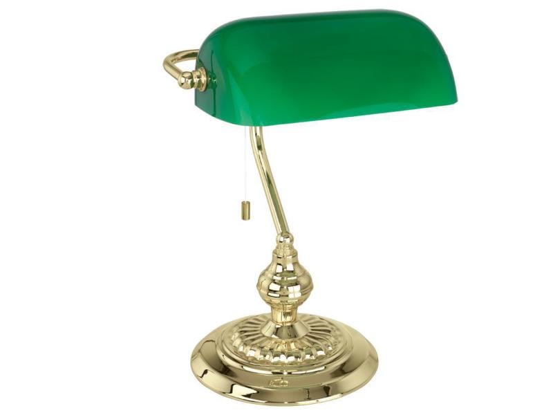 EGLO Leuchten | EGLO BANKER 1 Tischleuchte messing | EGLO / exkl. 1x E27 60W