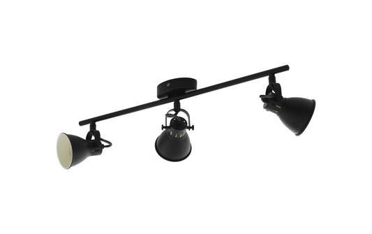 EGLO Leuchten | EGLO SERAS 2 3 Spot schwarz | EGLO / inkl. 3x GU10 3.3W
