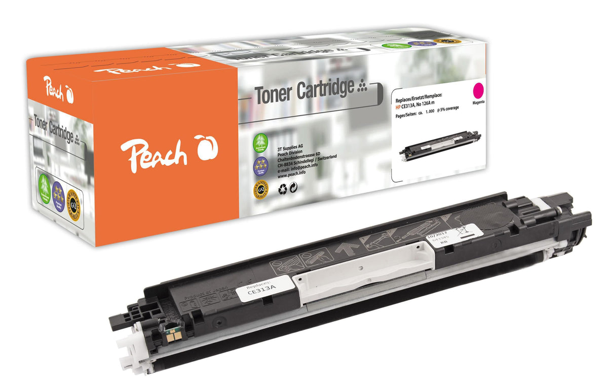 Peach, Toner HP Nr. 126A (CE313A) Magenta