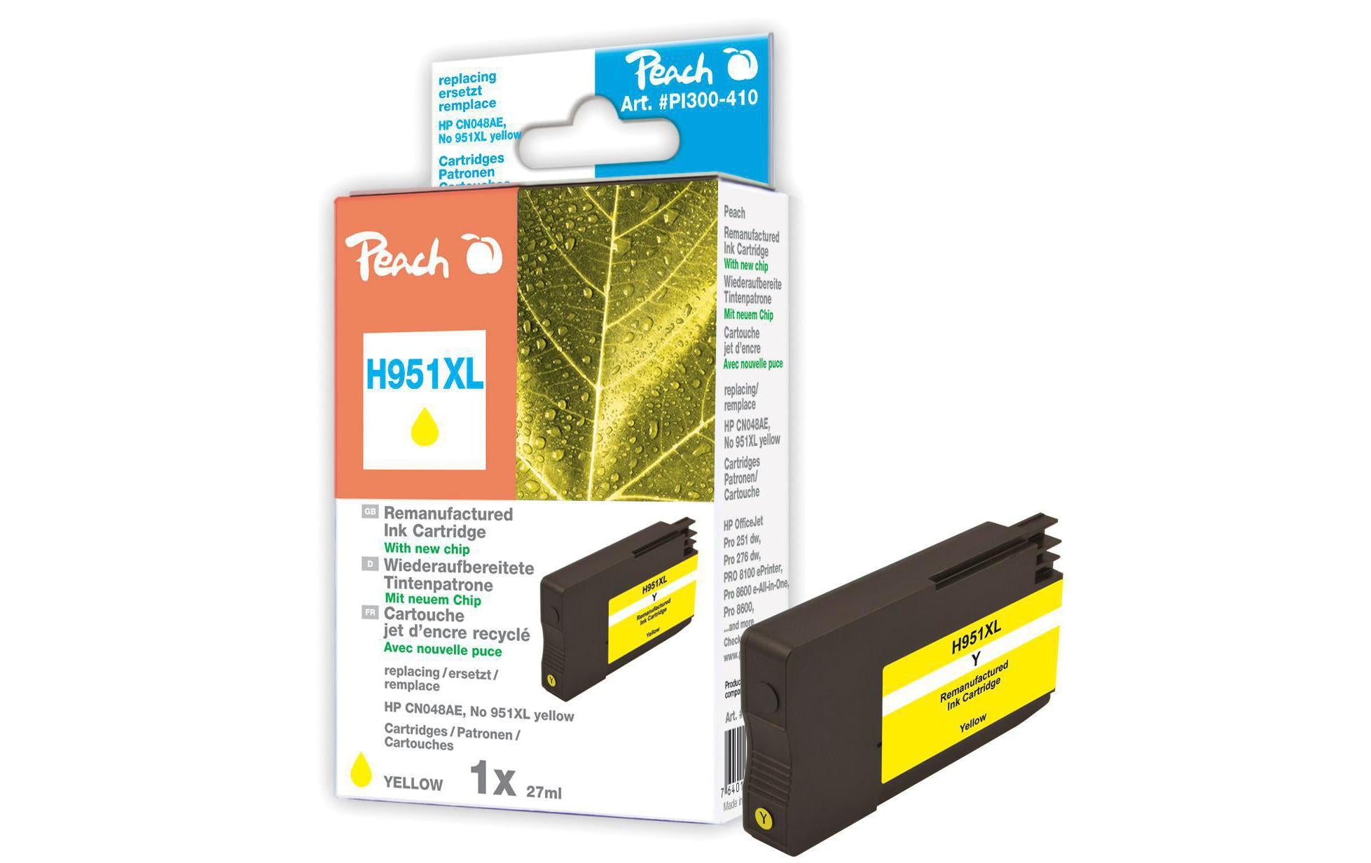 Peach, Tinte HP Nr. 951XL (CN048AE) Yellow
