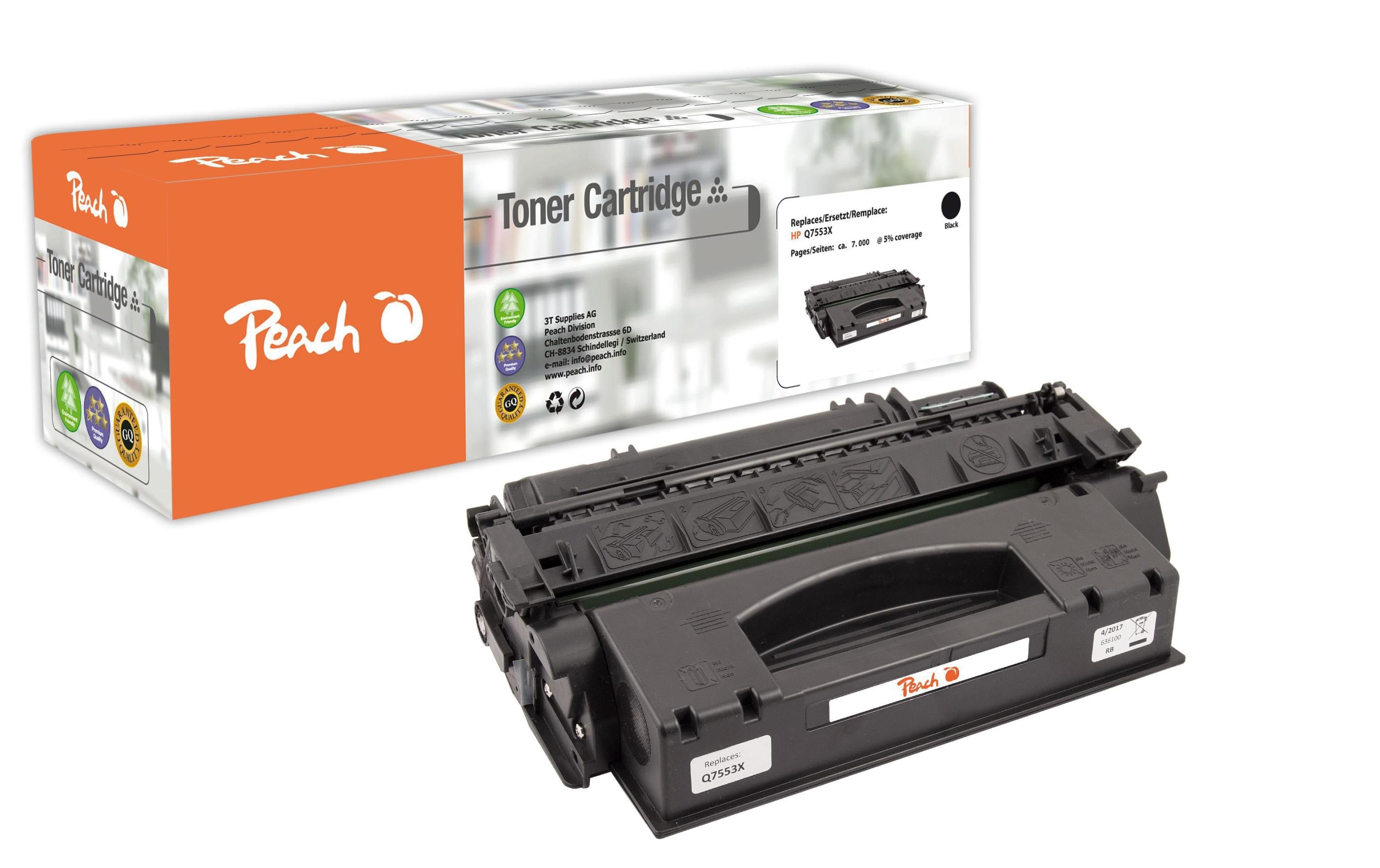 Peach Toner für HP LaserJet P2015  black