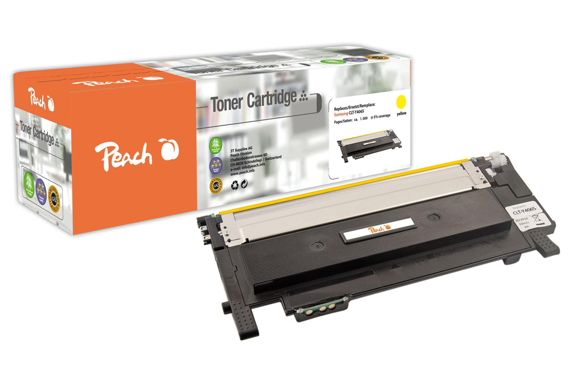 Peach, Toner Samsung CLT-Y406S Yellow