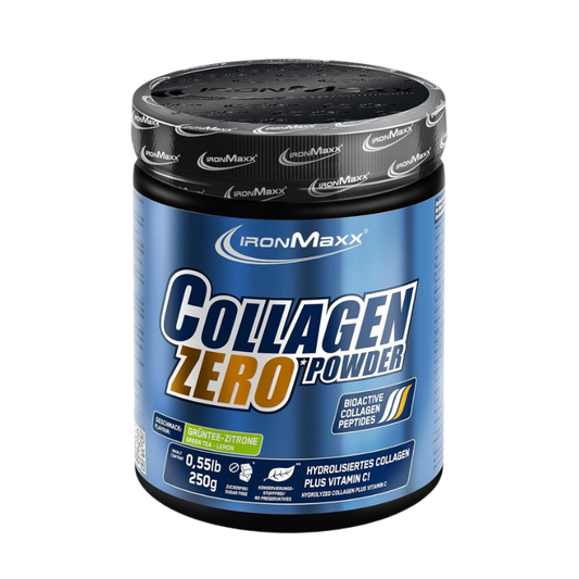 IronMaxx Collagène en Poudre Zéro (Boîte de 250g)
