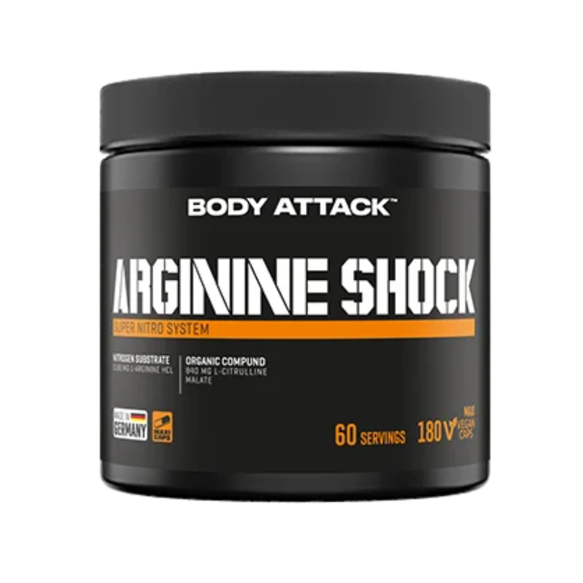 Body Attack Arginine Shock (180 capsule)