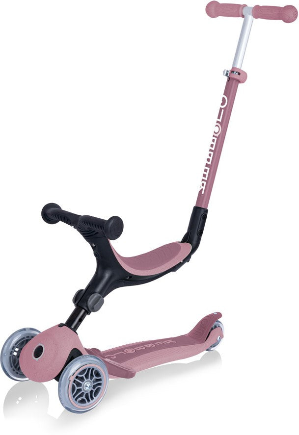 Globber Laufrad / Dreirad | GO UP Foldable Plus Eco | Berry