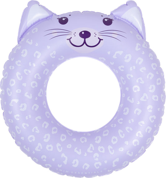 Swim Essentials | Anello gonfiabile | 55cm | Leopardo lilla