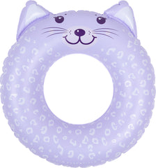 Swim Essentials | Anello gonfiabile | 55cm | Leopardo lilla