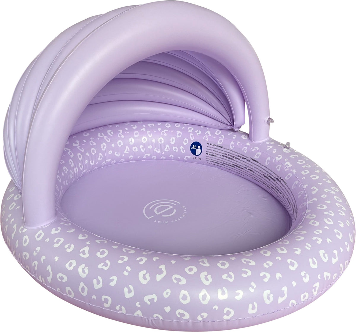 Swim Essentials | Baby Pool | 100cm | Lila Leopard