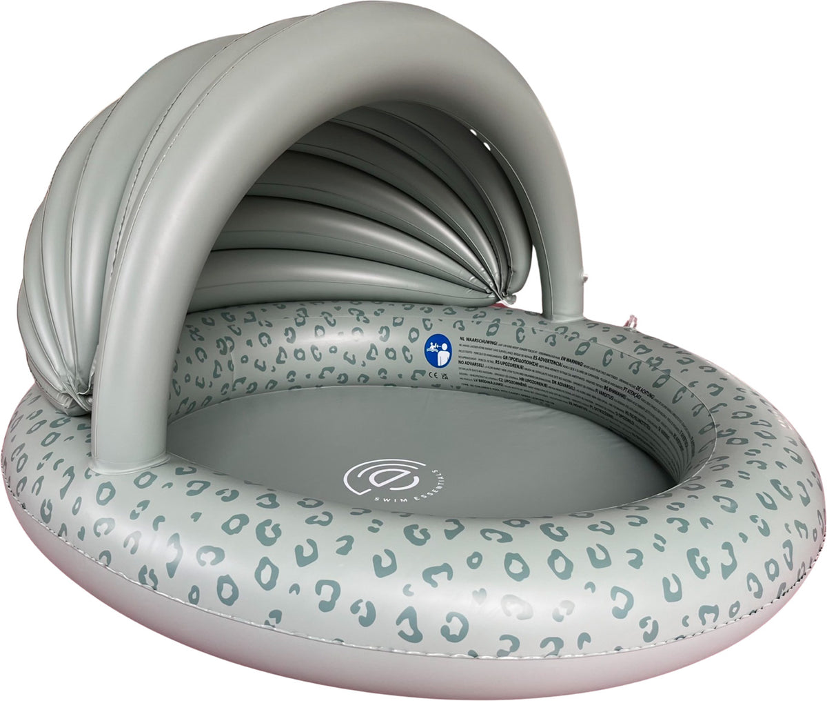 Swim Essentials | Piscine Bébé | 100cm | Léopard Vert