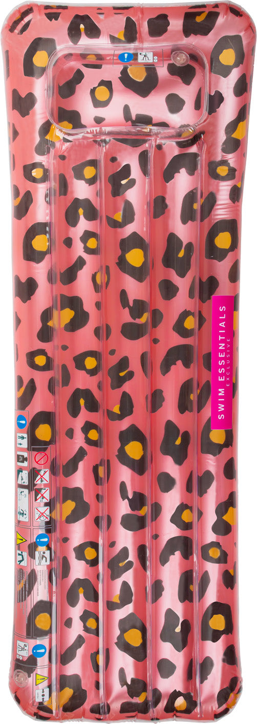 Swim Essentials | Materassino | Leopard Rosa Oro