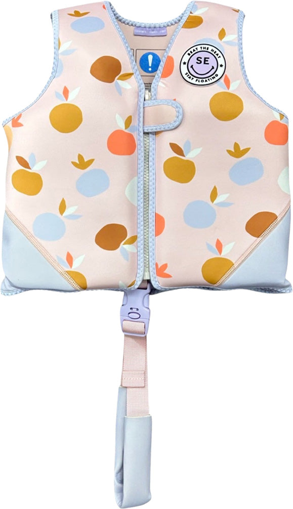 Swim Essentials | Giubbotto salvagente | 4-6 anni | Summer Fruits Leopard