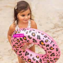 Swim Essentials | Schwimmring | 55cm | Rose Gold Leopard