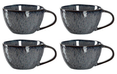 Leonardo Tasse Matera 290ml Anthrazit 4tlg