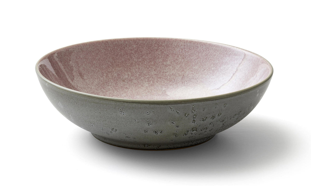 Bitz, Salatschüssel 24 cm, Grau/Hellpink