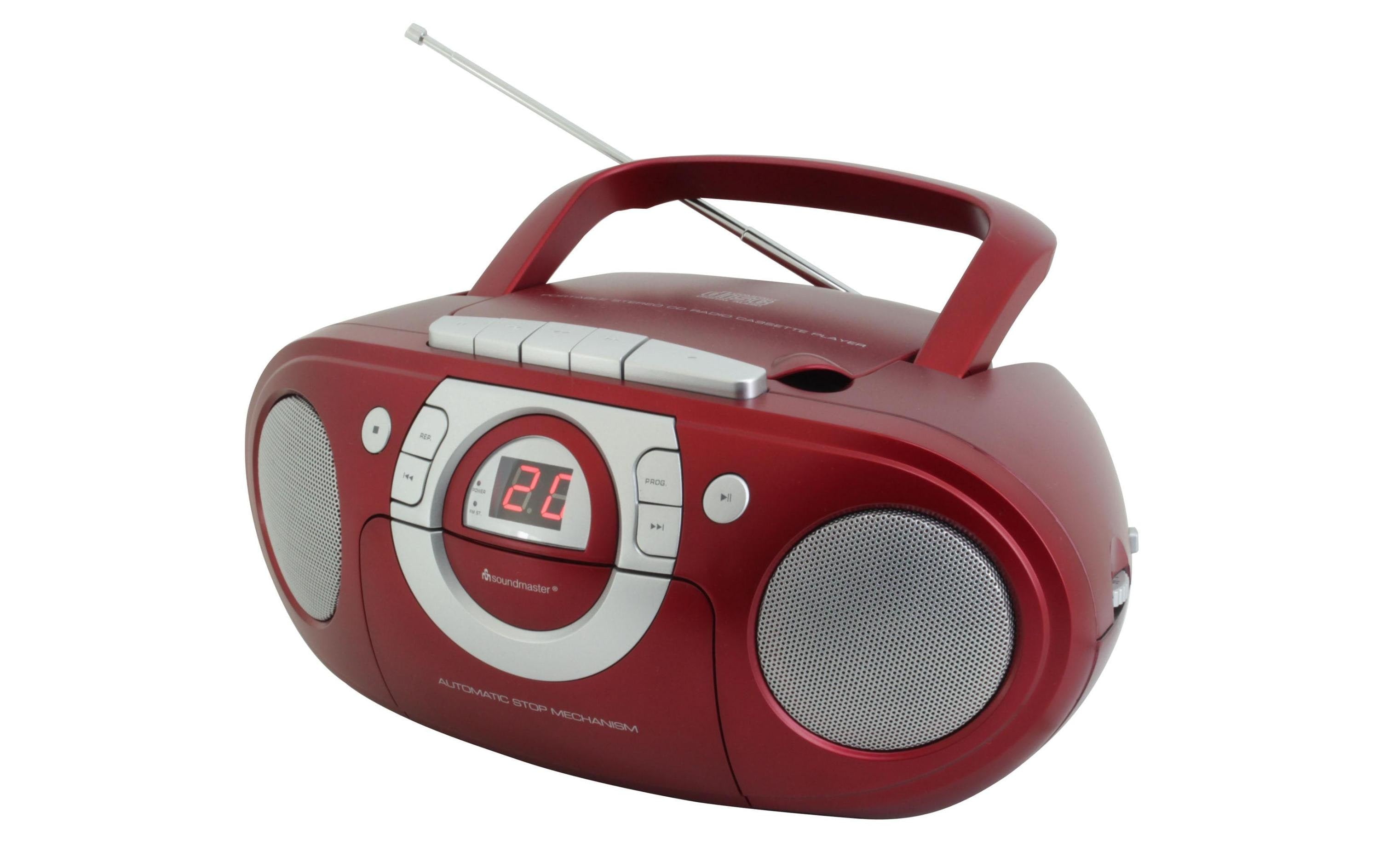 soundmaster, Radio/CD-Player SCD5100RO Rot