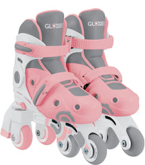 Globber | Pattini in linea 2 in 1 | Mis. 30-33 | Rosa