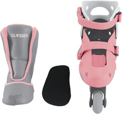 Globber | Pattini in linea 2 in 1 | Mis. 30-33 | Rosa