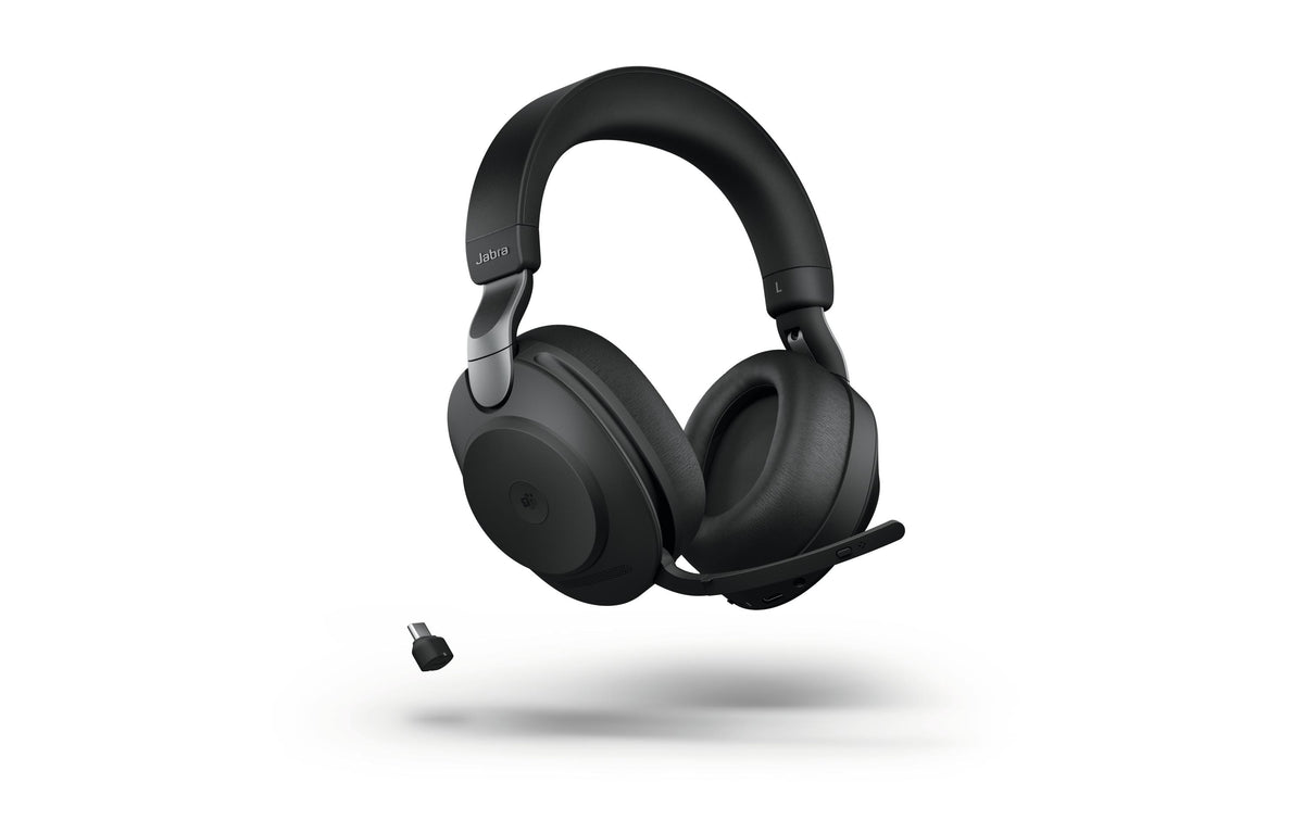Jabra Evolve2 85 Duo MS Schwarz