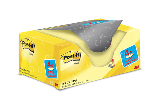 3M Post-it Haftnotiz gelb