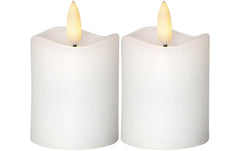 Star Trading LED Pillar Kerze 2er Pack